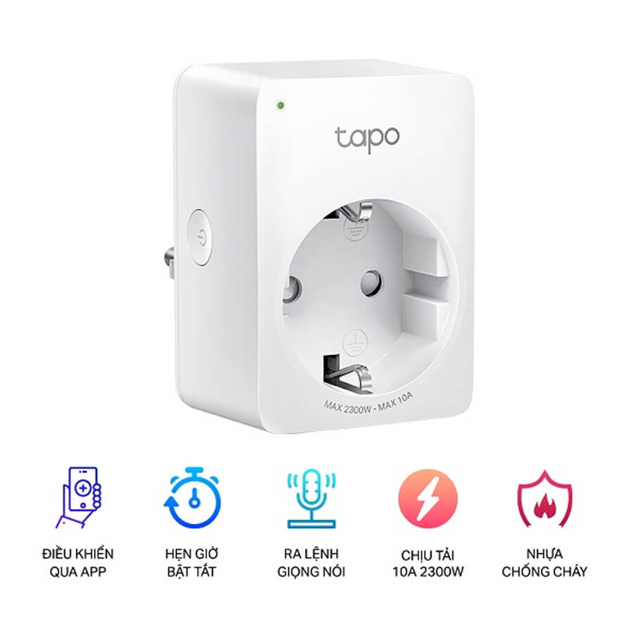 Mini Smart Wi-Fi Socket TP-LINK Tapo P100 (1-pack)